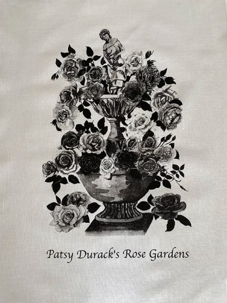 Black tea towel